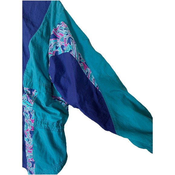 Nike Vintage 80's Jogger Leisure Track Windbreaker, Colorblock Women's SZ Medium - Picture 8 of 13